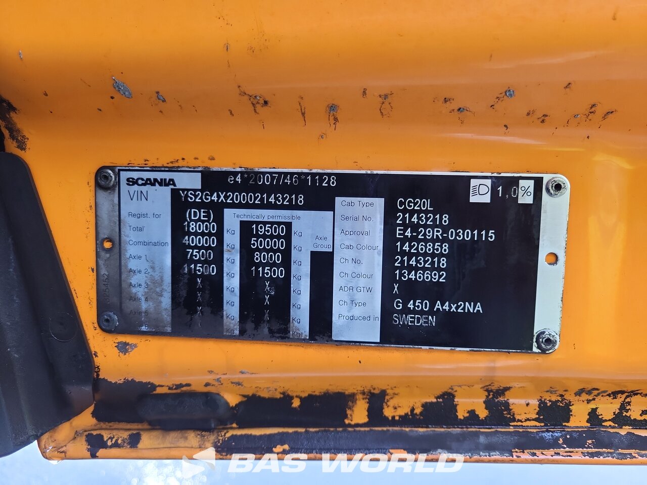 Other : Scania G450 Trekkvogn