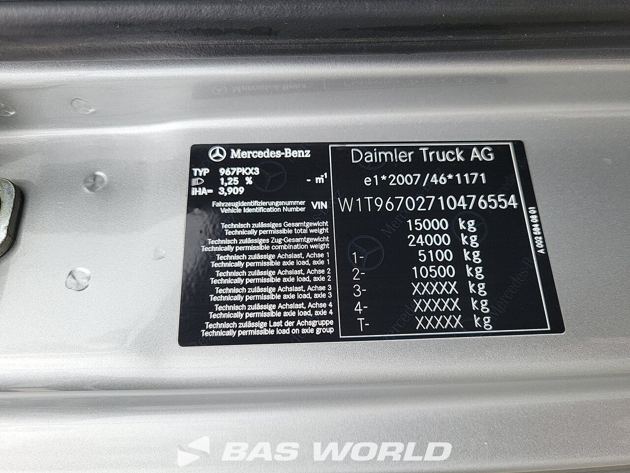 Other : Mercedes Atego 1524 Curtainside Truck