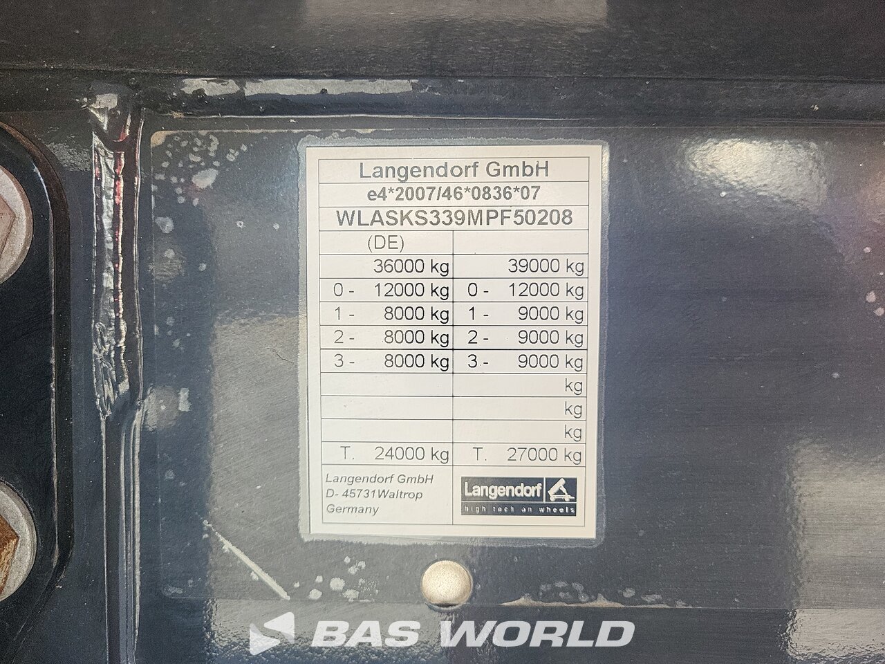 Other : Langendorf Tipper