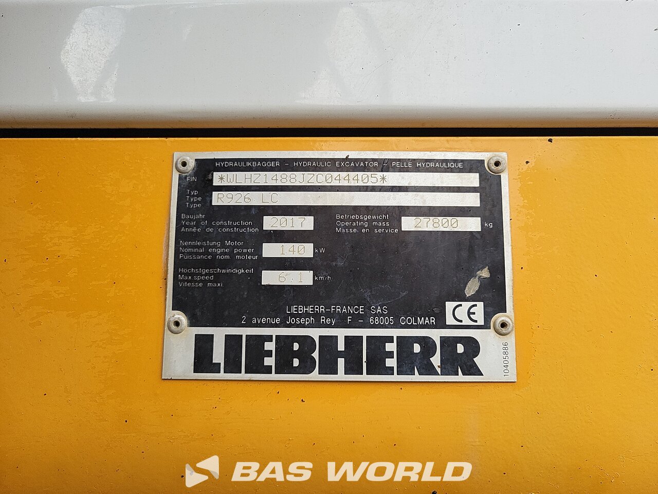 Other : Liebherr R926 LC escavatore cingolato