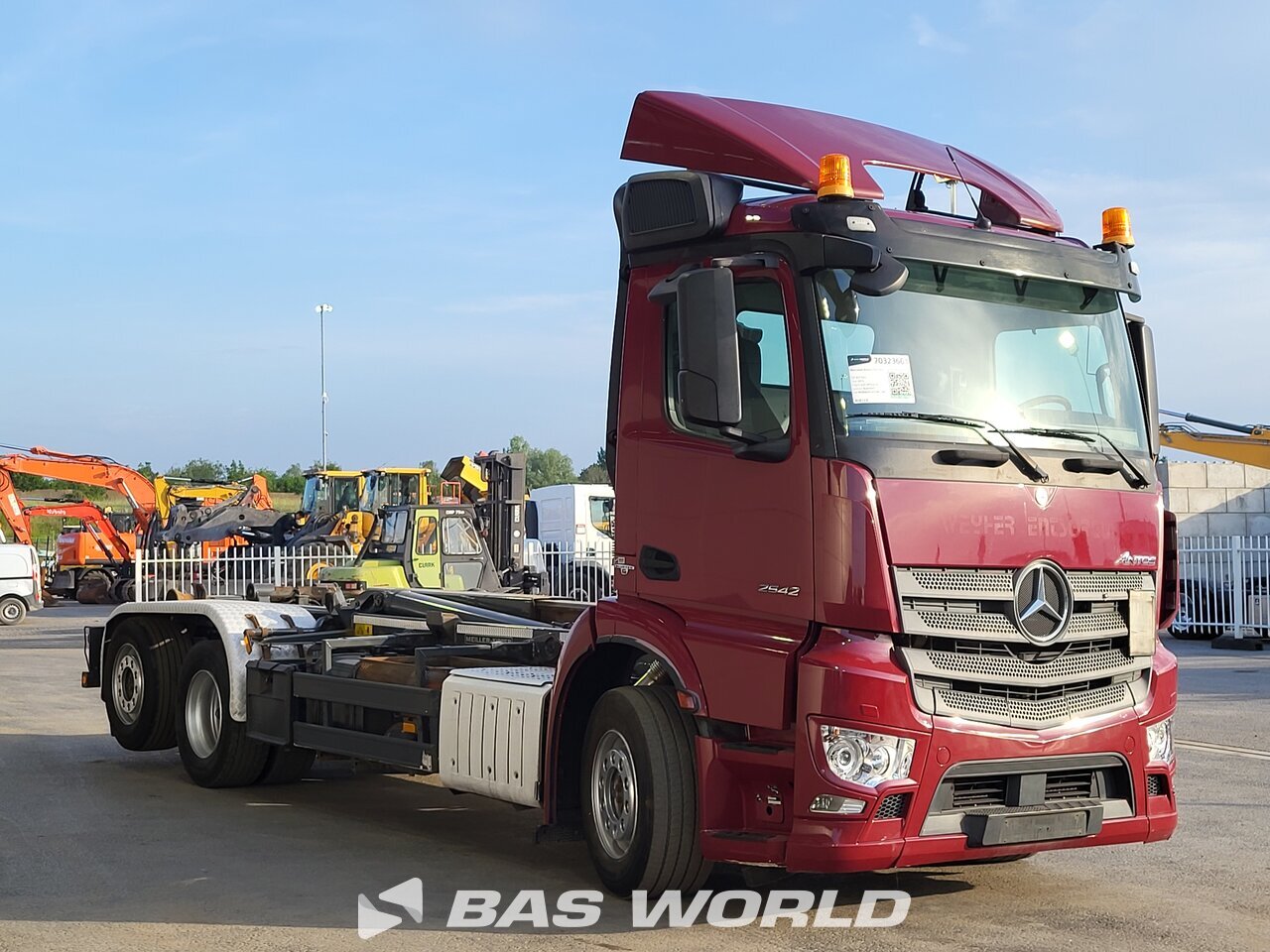 Other : Mercedes Antos 2542 camion à bras