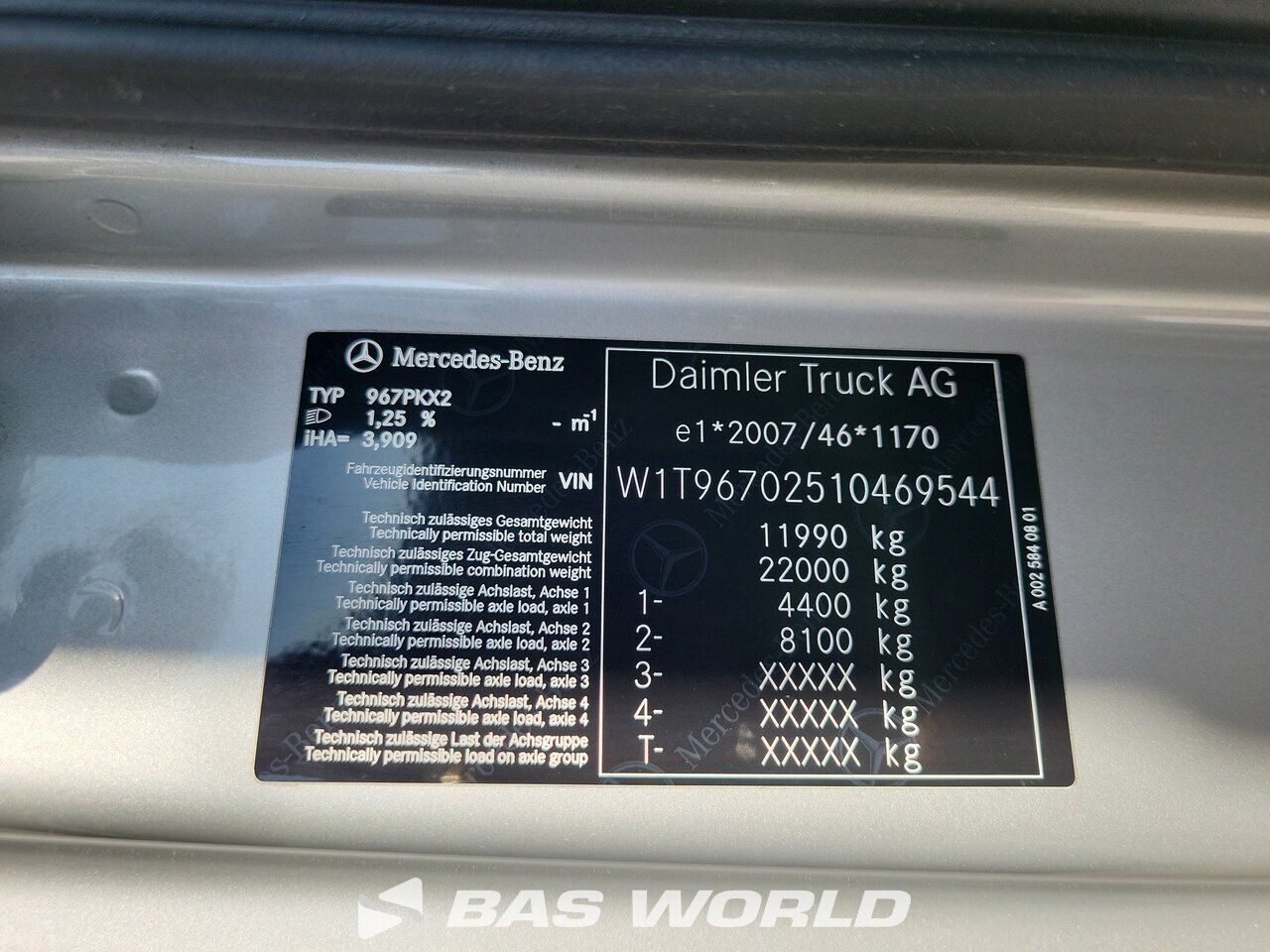 Other : Mercedes Atego 1223 Carrosseries fourgons