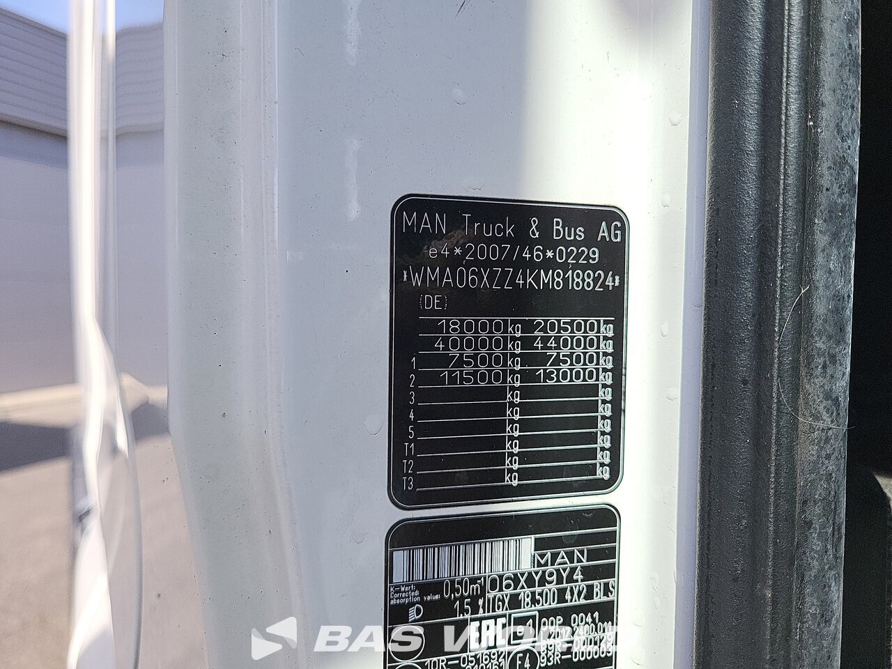 Other : MAN TGX 18.500 tegljač
