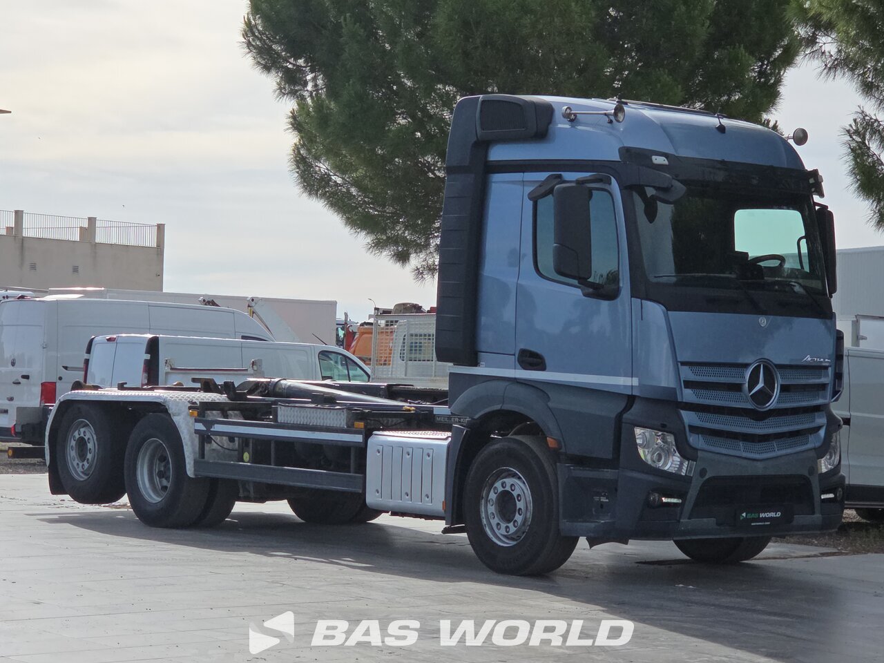 Other : Mercedes Actros 2648 грузовик с крюковым погрузчиком