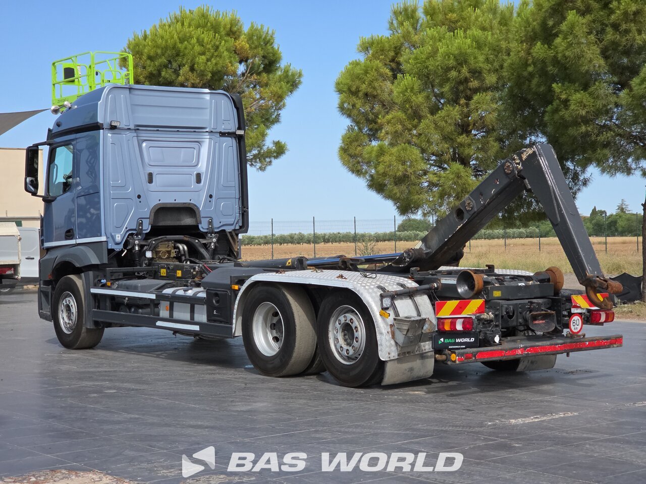 Other : Mercedes Actros 2648 грузовик с крюковым погрузчиком