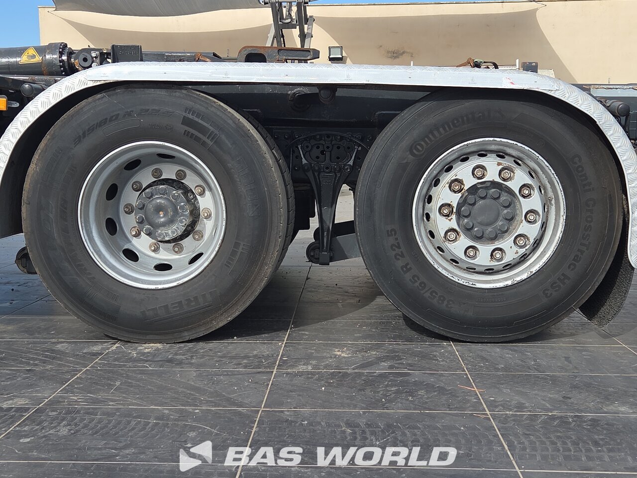 Other : Mercedes Actros 2648 грузовик с крюковым погрузчиком