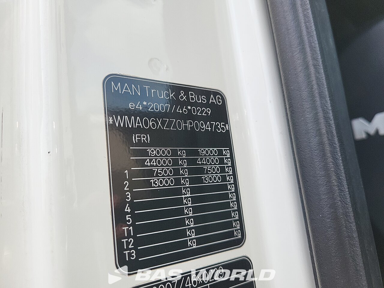 Other : MAN TGX 18.460 Tracteur routier