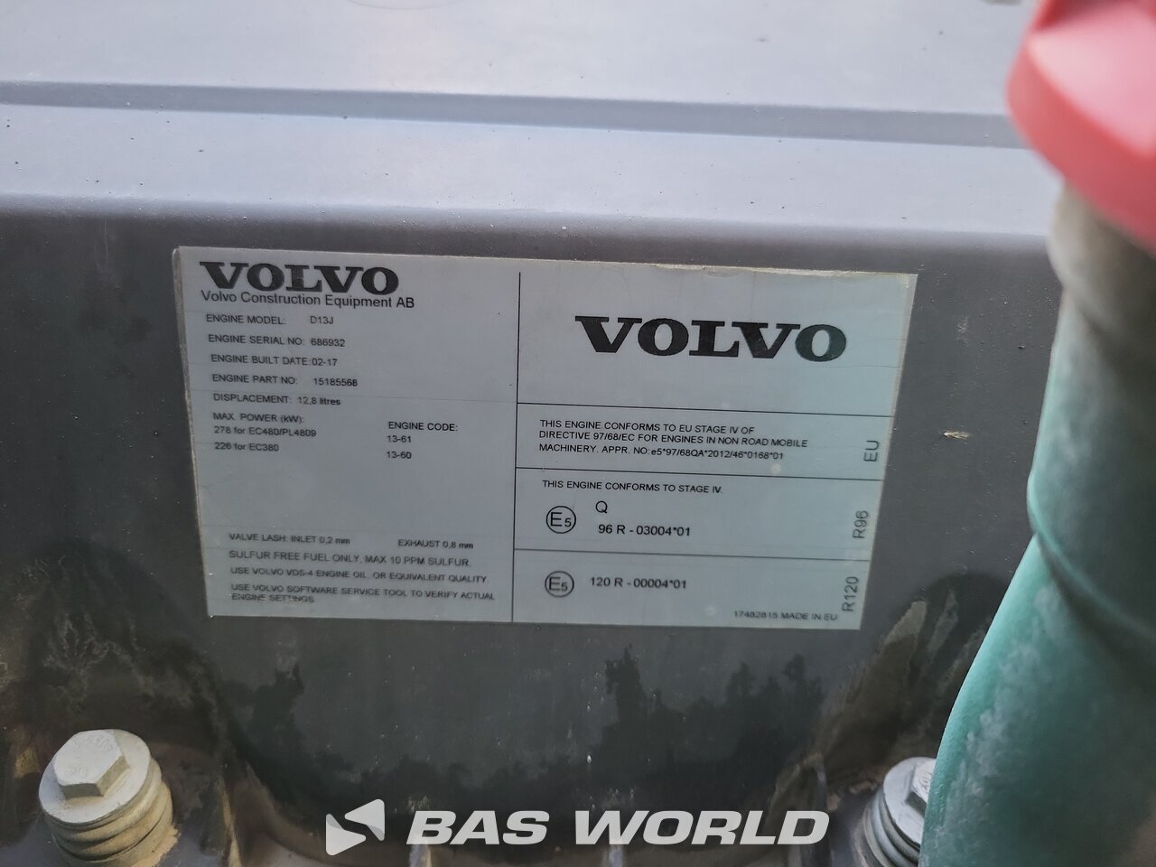 Other : Volvo EC380 E NL Excavadora de cadenas
