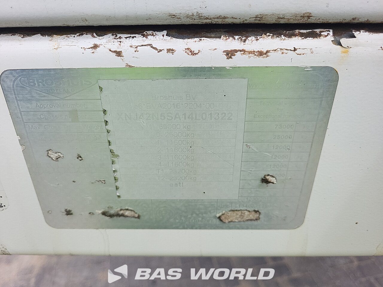 Other : Broshuis Maskinsläp