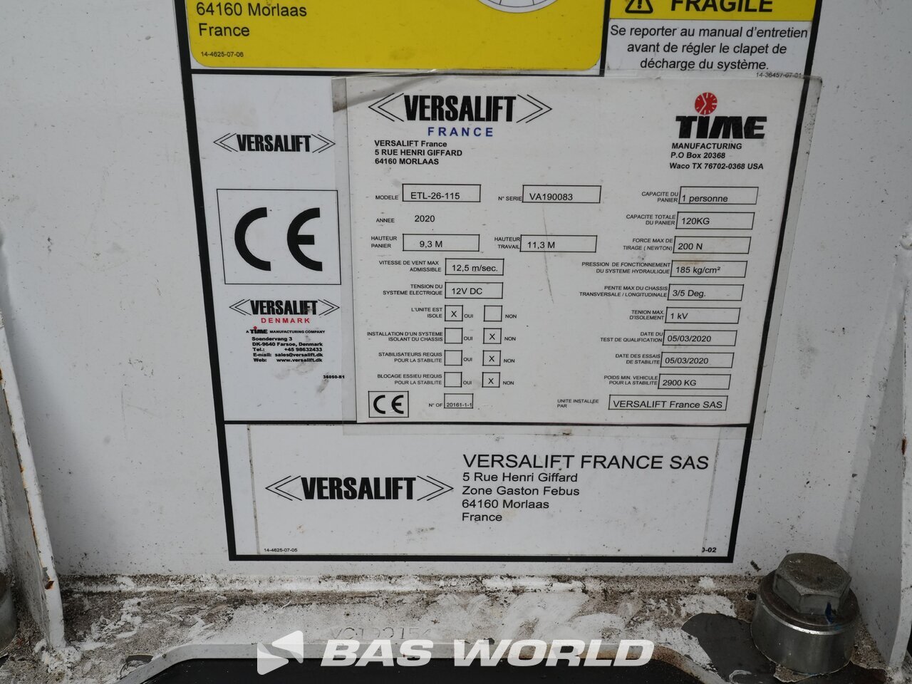 Other : Renault Master 145PK Hydraulisk arbetsplattform