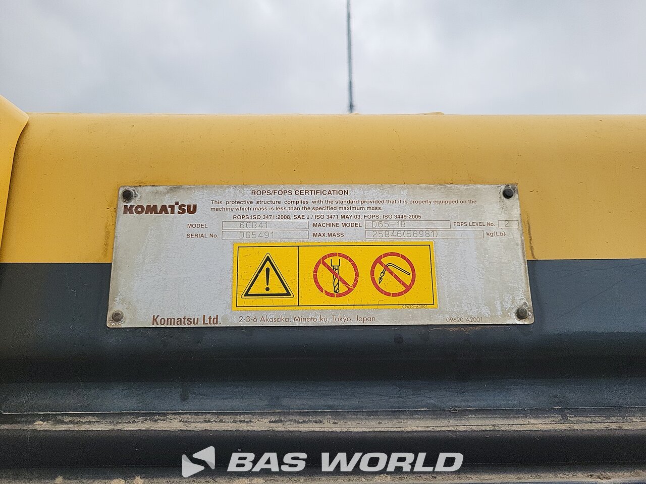 Other : Komatsu D65 PX -18 Buldožer gusjeničari