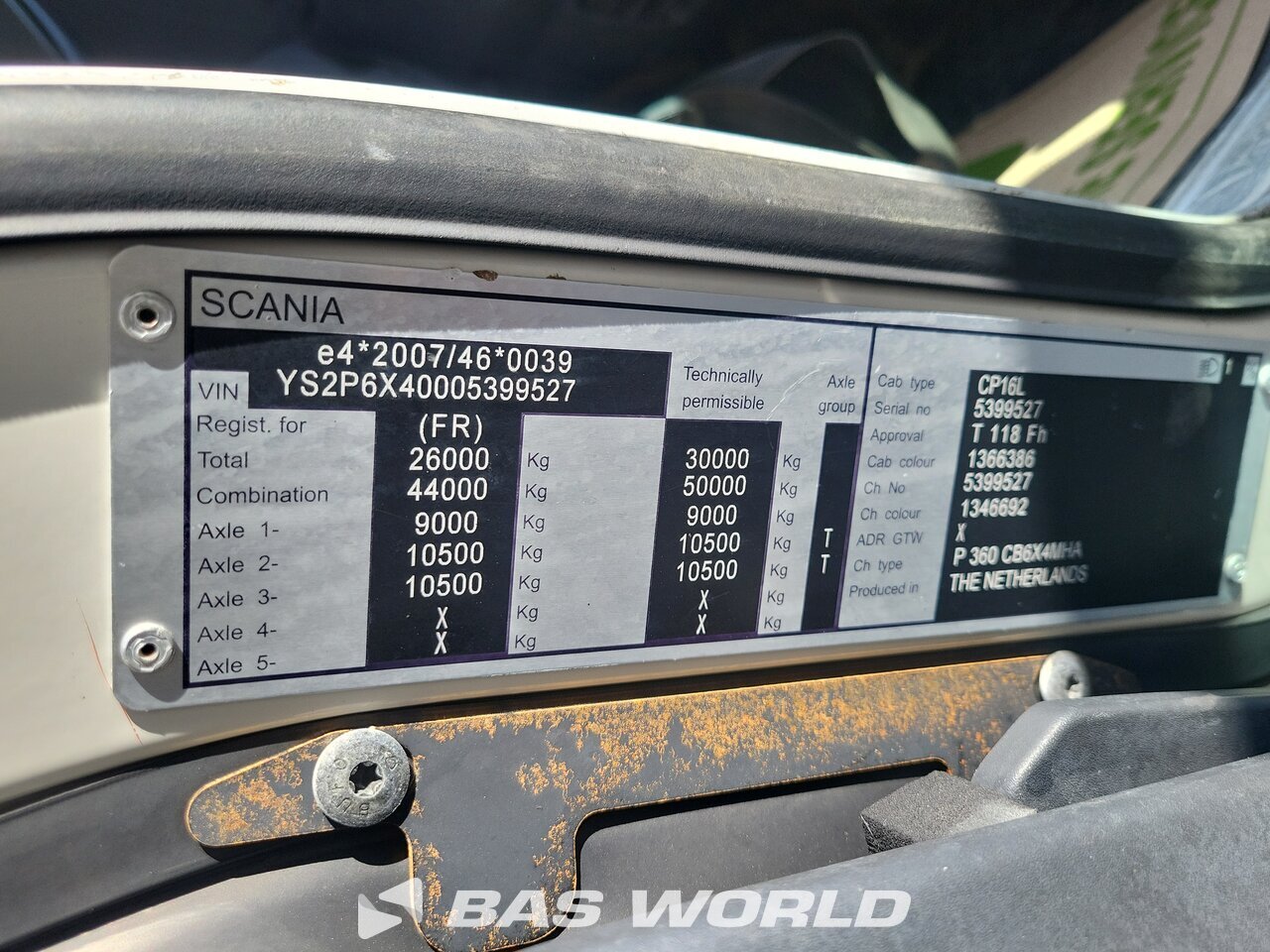 Other : Scania P360 Самосвал камион