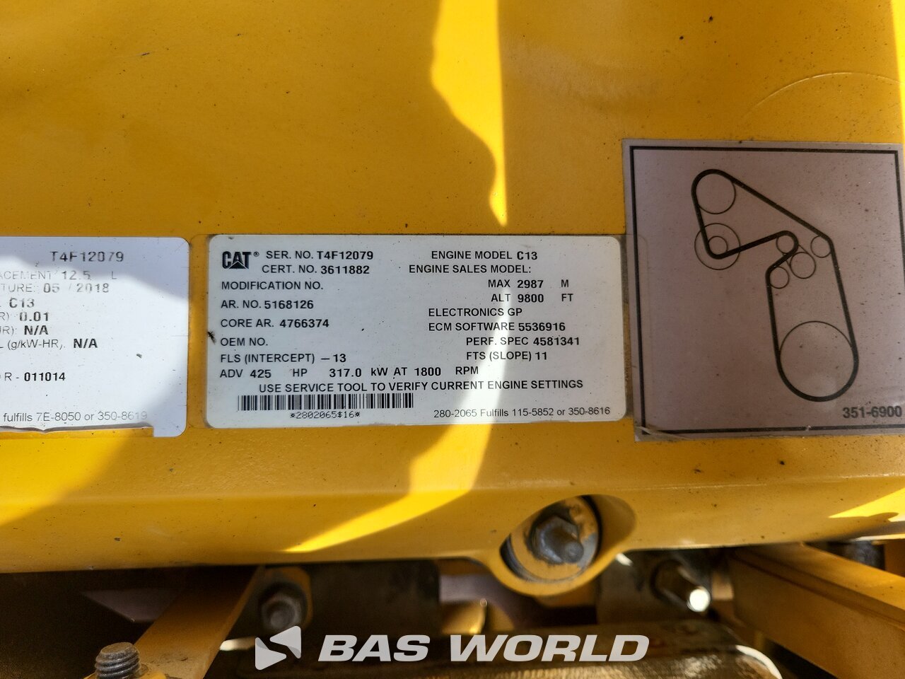 Other : Caterpillar 352 F гусеничный экскаватор
