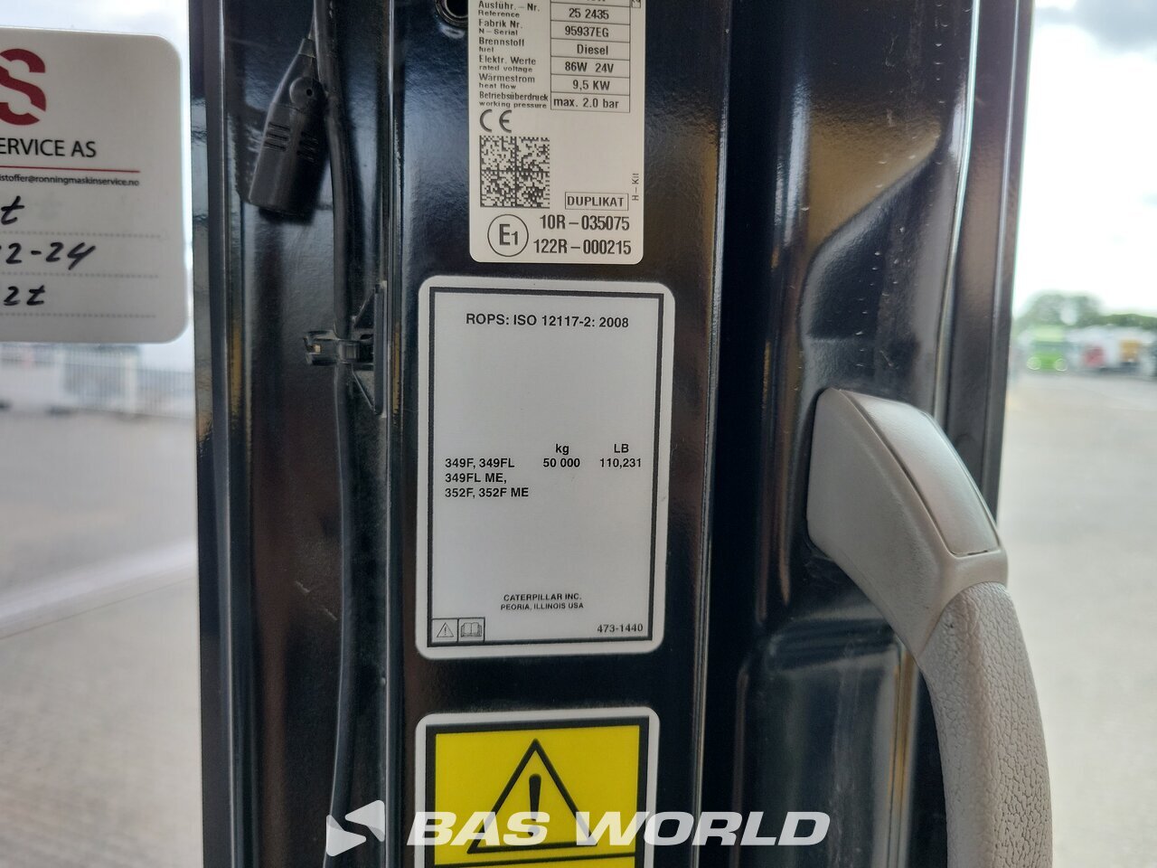 Other : Caterpillar 352 F гусеничный экскаватор