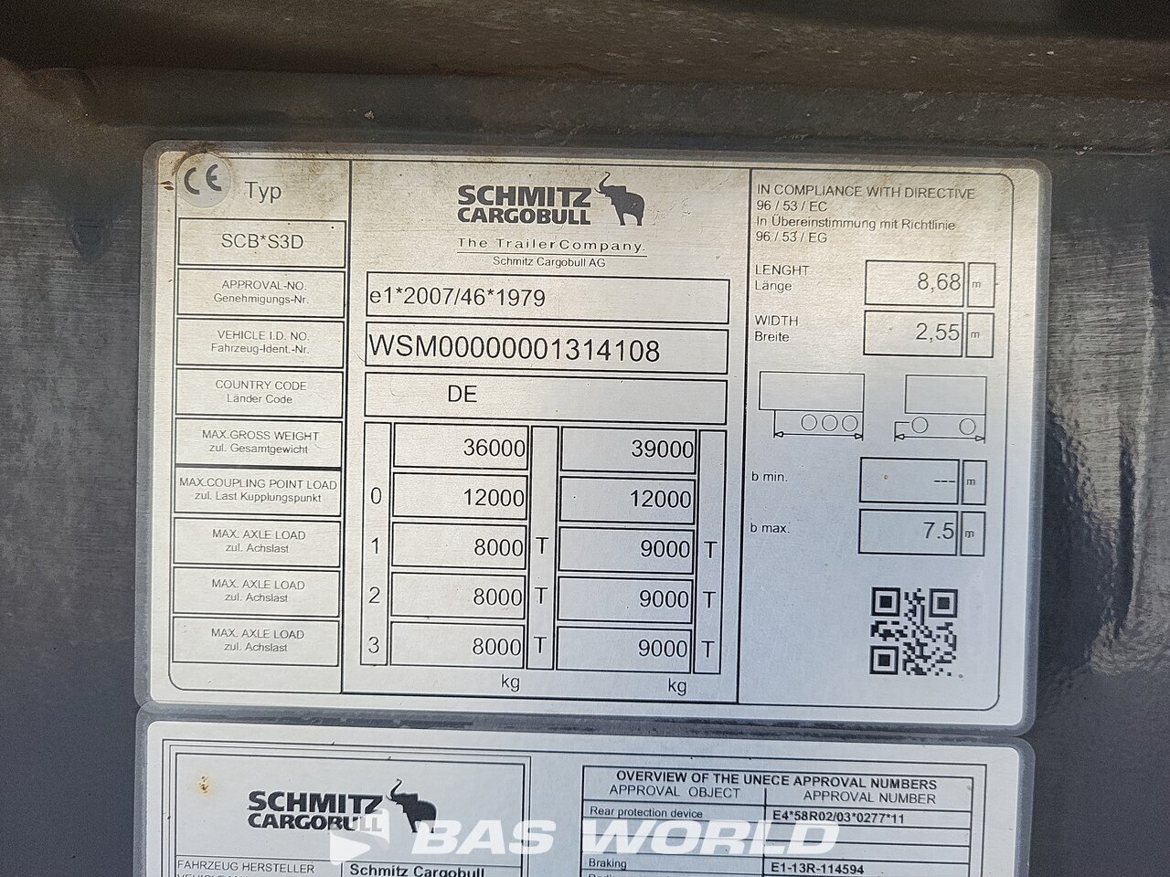 Other : Schmitz Kippiautot puoliperävaunut