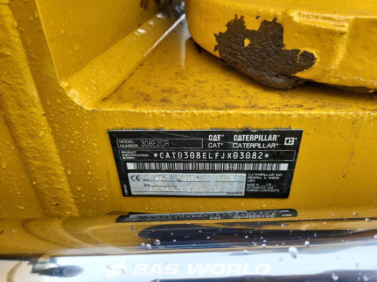 Other : Caterpillar 308 E 2CR Mini bager <10t