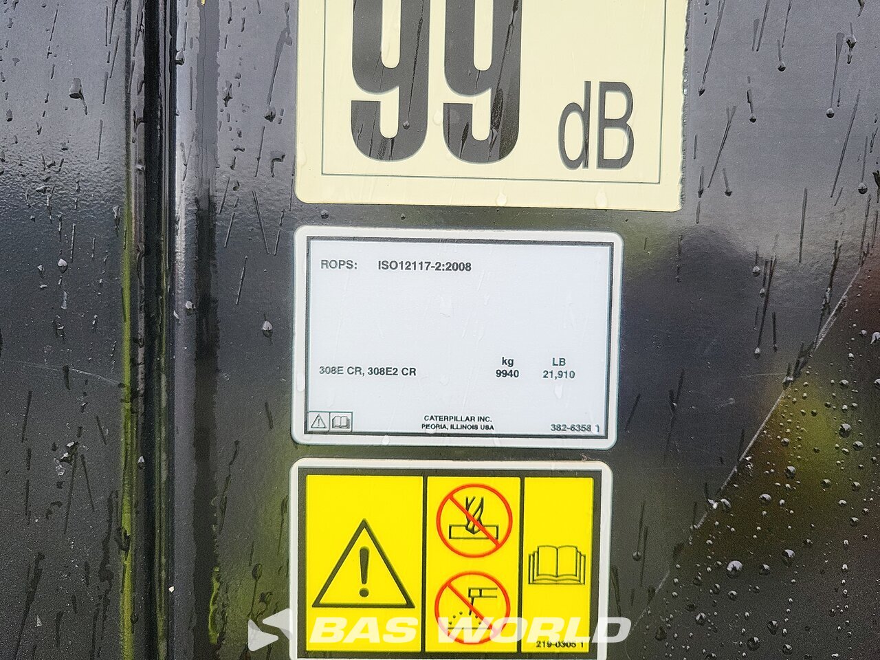 Other : Caterpillar 308 E 2CR Mini bager <10t