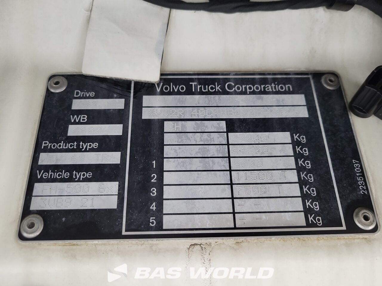 Other : Volvo FH 500 Ciężarówki Z Nadwoziem Wymiennym