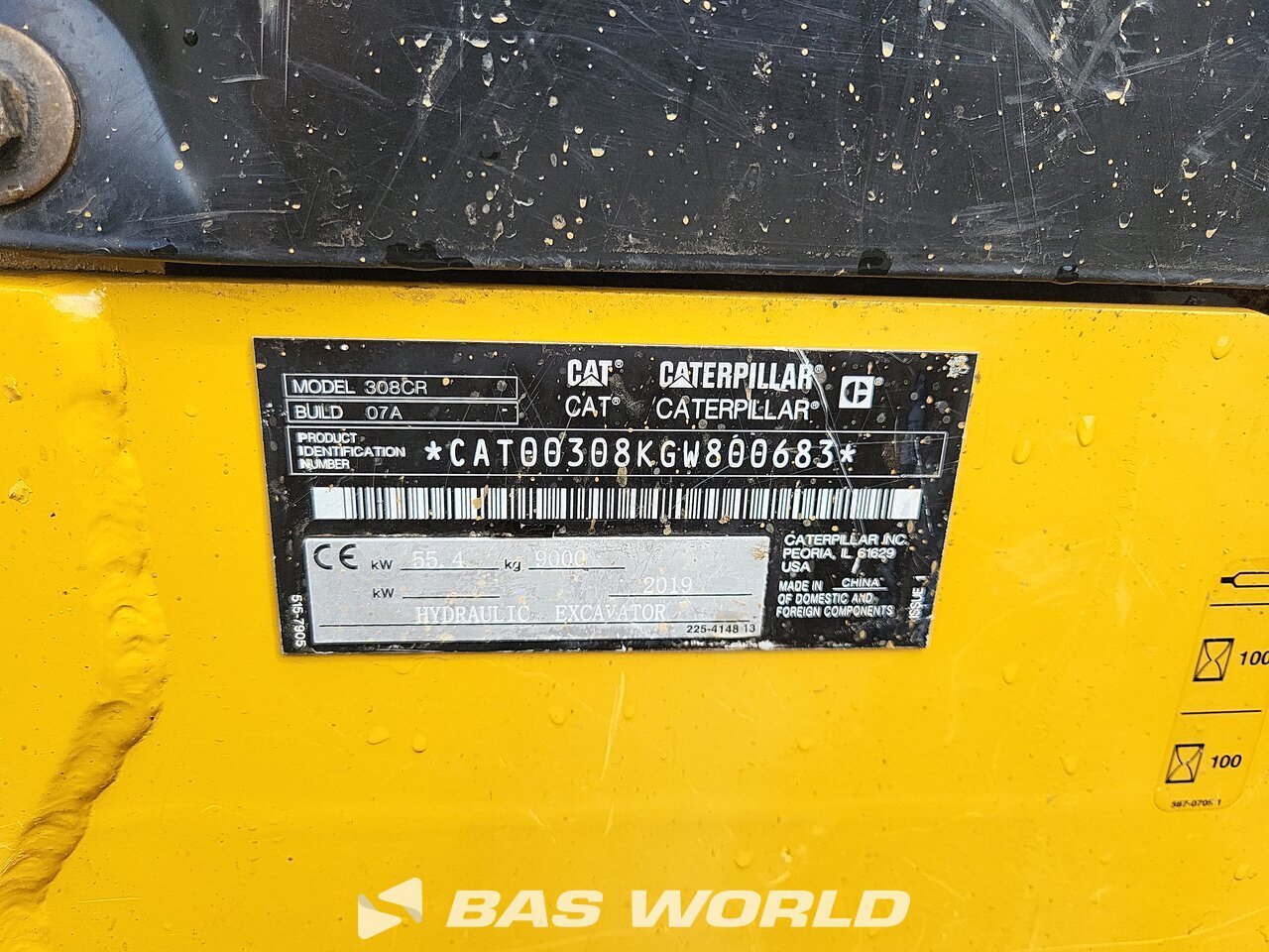 Other : Caterpillar 308 CR Мини екскаватор <10 т