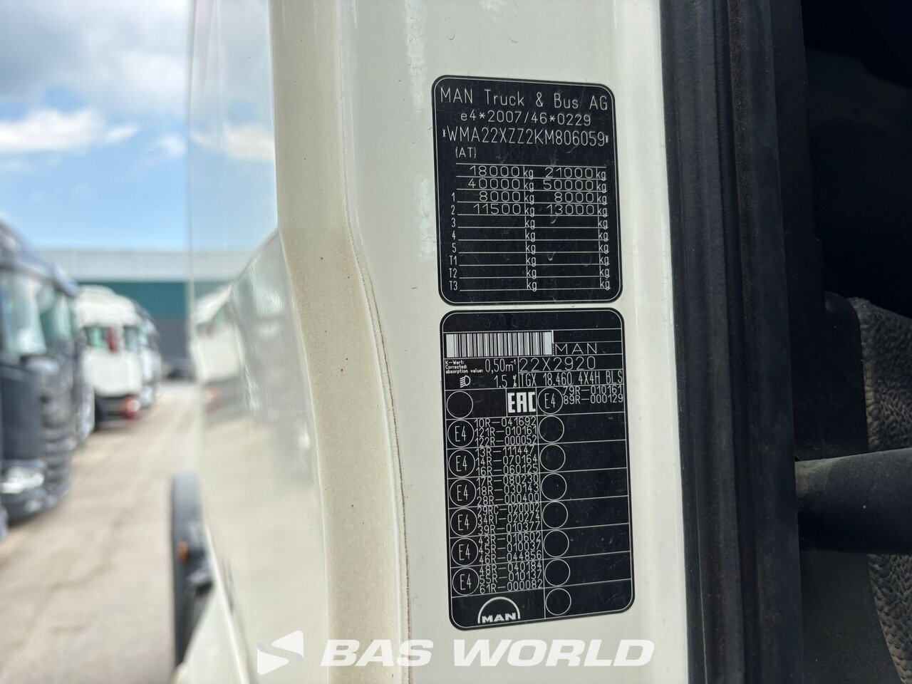 Other : MAN TGX 18.460 Dragbil