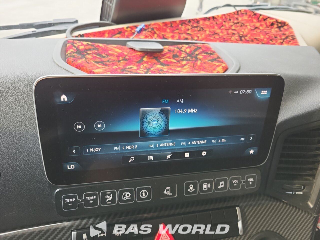 Other : Mercedes Actros L 1858 Vetopöytäauto
