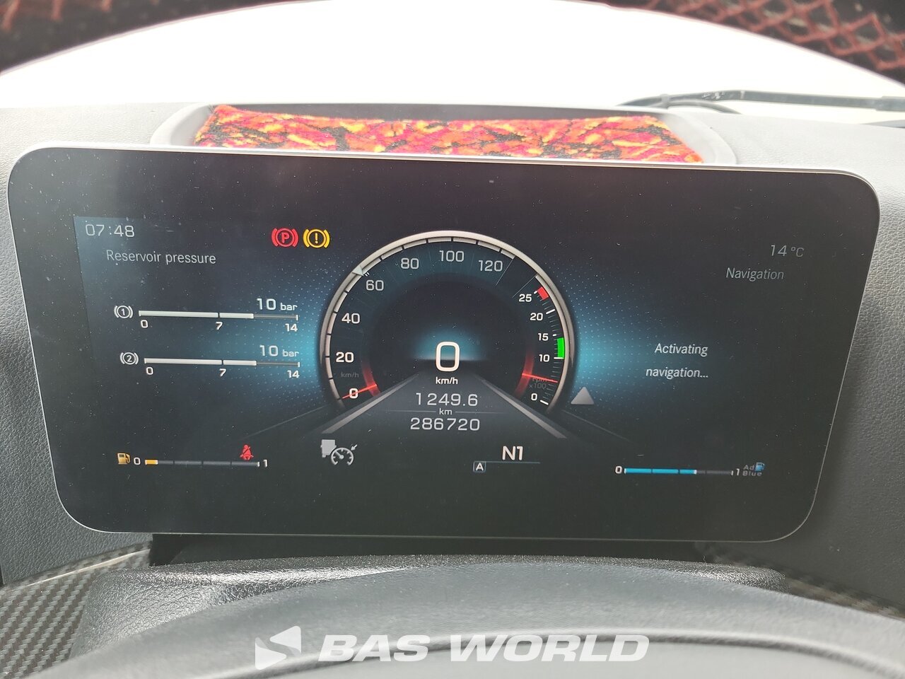 Other : Mercedes Actros L 1858 Vetopöytäauto