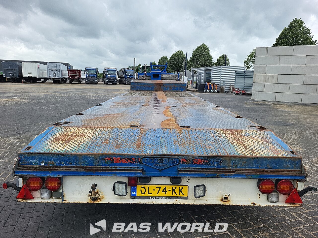 Other : Broshuis Semi-remorques porte engins