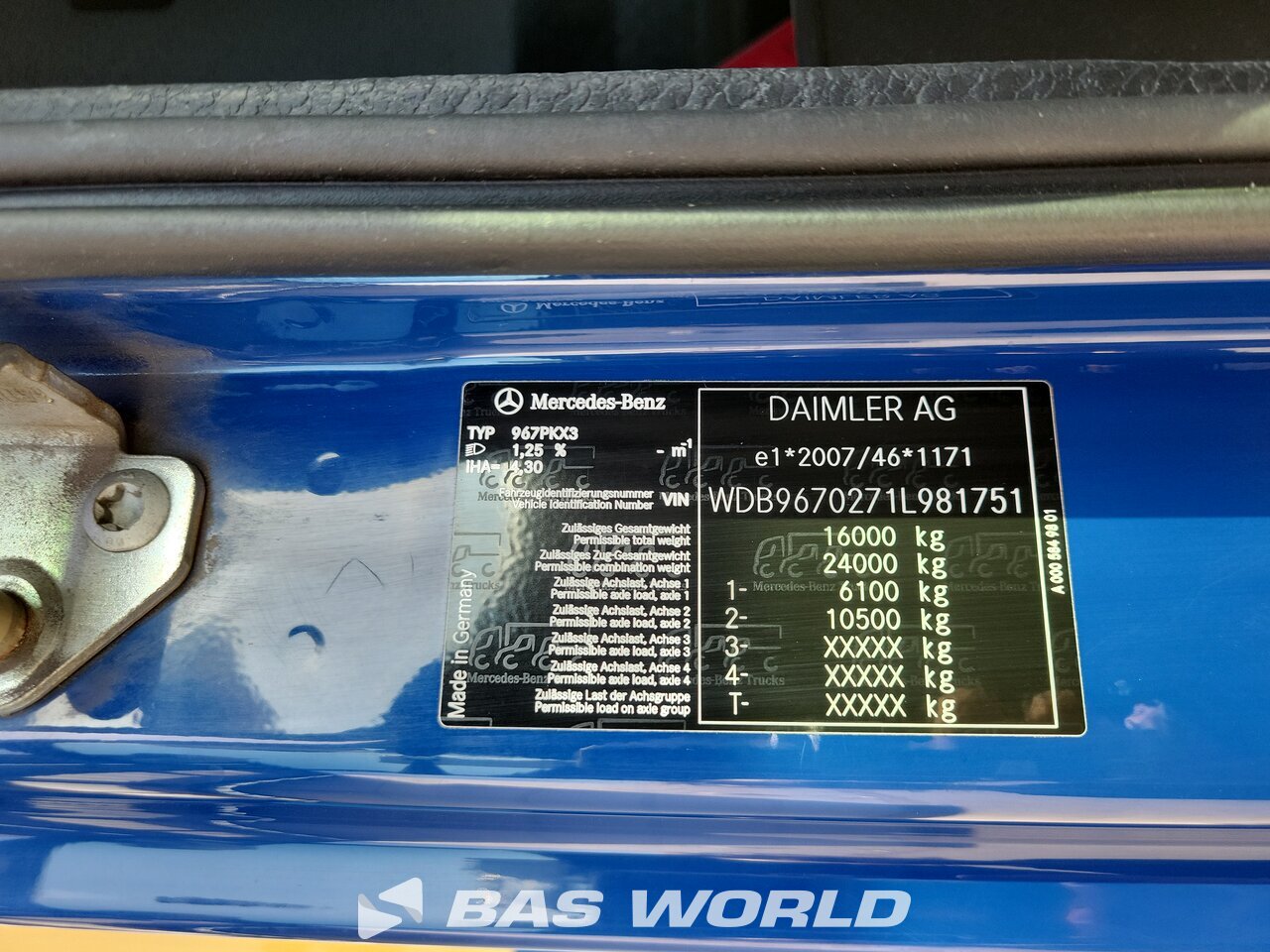 Other : Mercedes Atego 1524 Kühl-Lkw