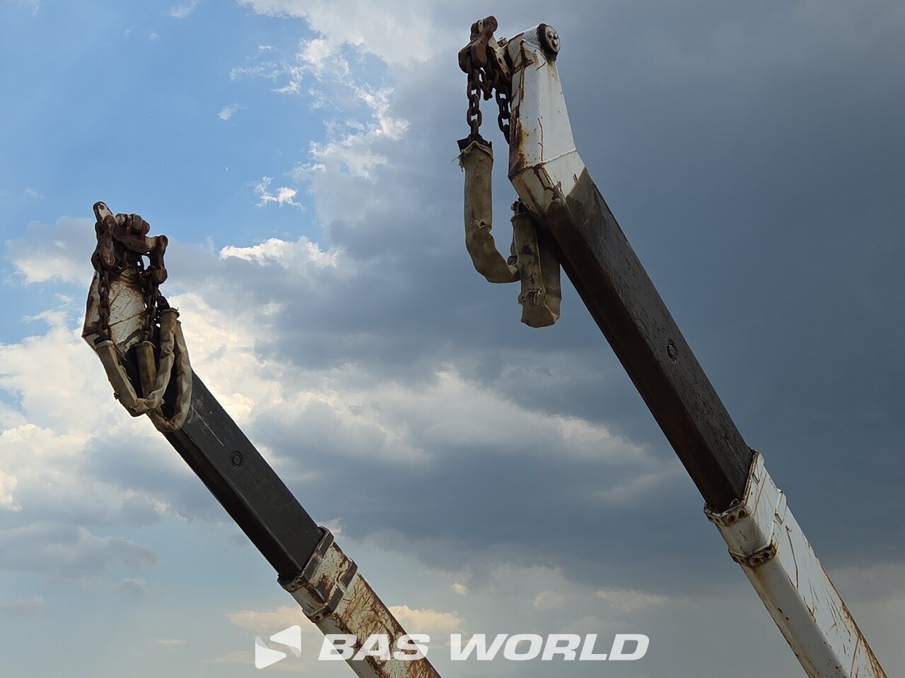 Crane hook/grapple : Mercedes Actros 2533 Liftdumper