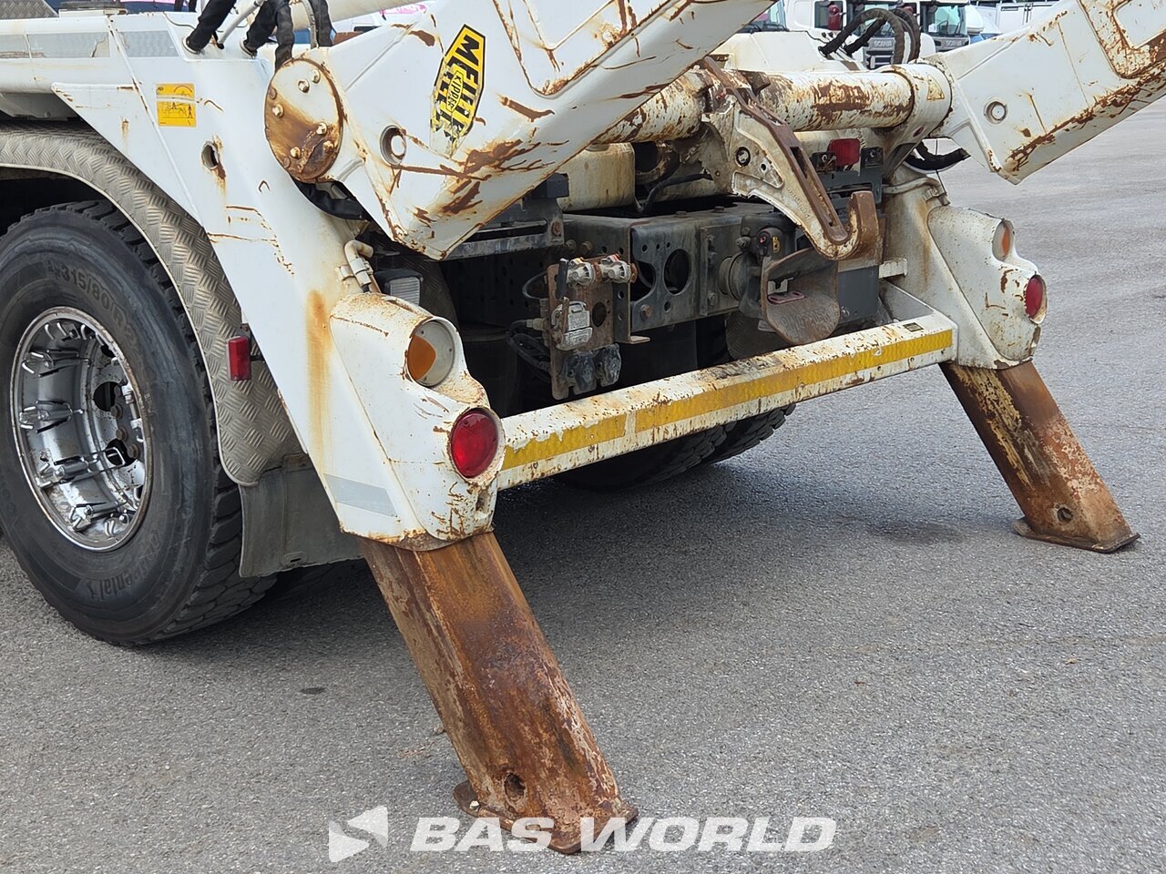Hydraulics : Mercedes Actros 2533 Liftdumper