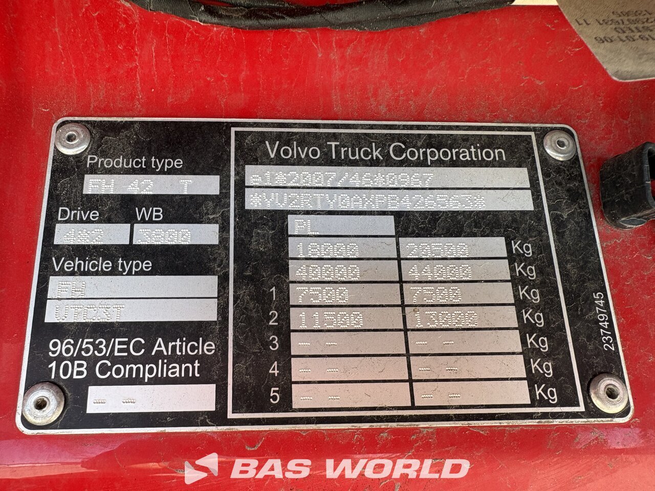 Other : Volvo FH 460 Tractor Unit