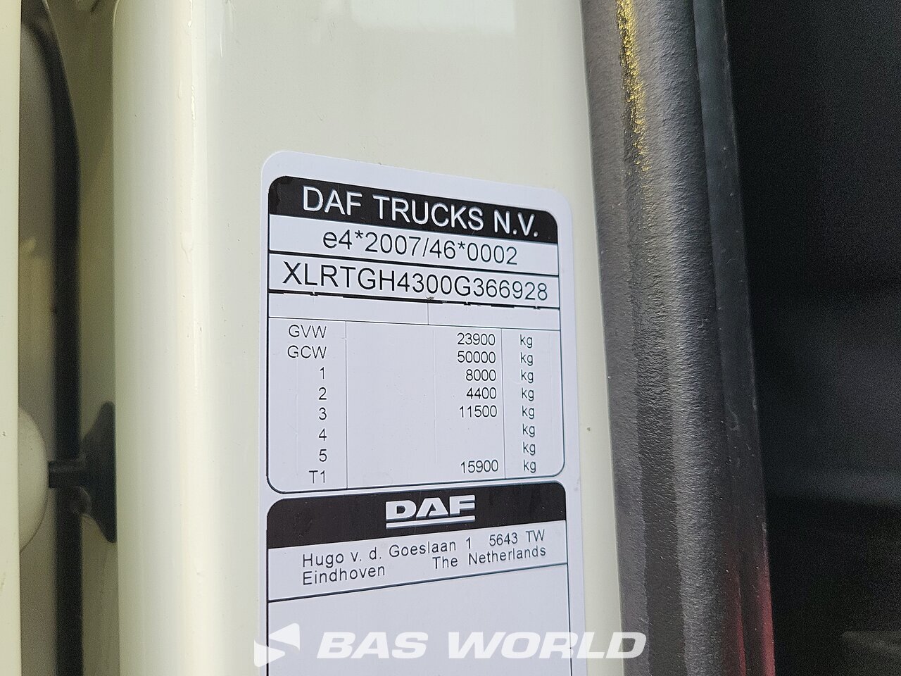 Other : DAF XF 480 Trækker