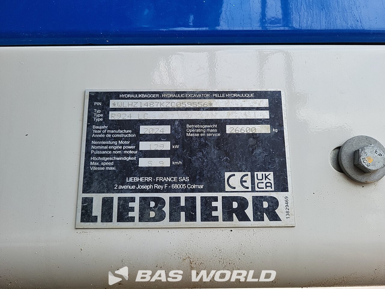 Other : Liebherr R924 LC Bageri gusjeničari