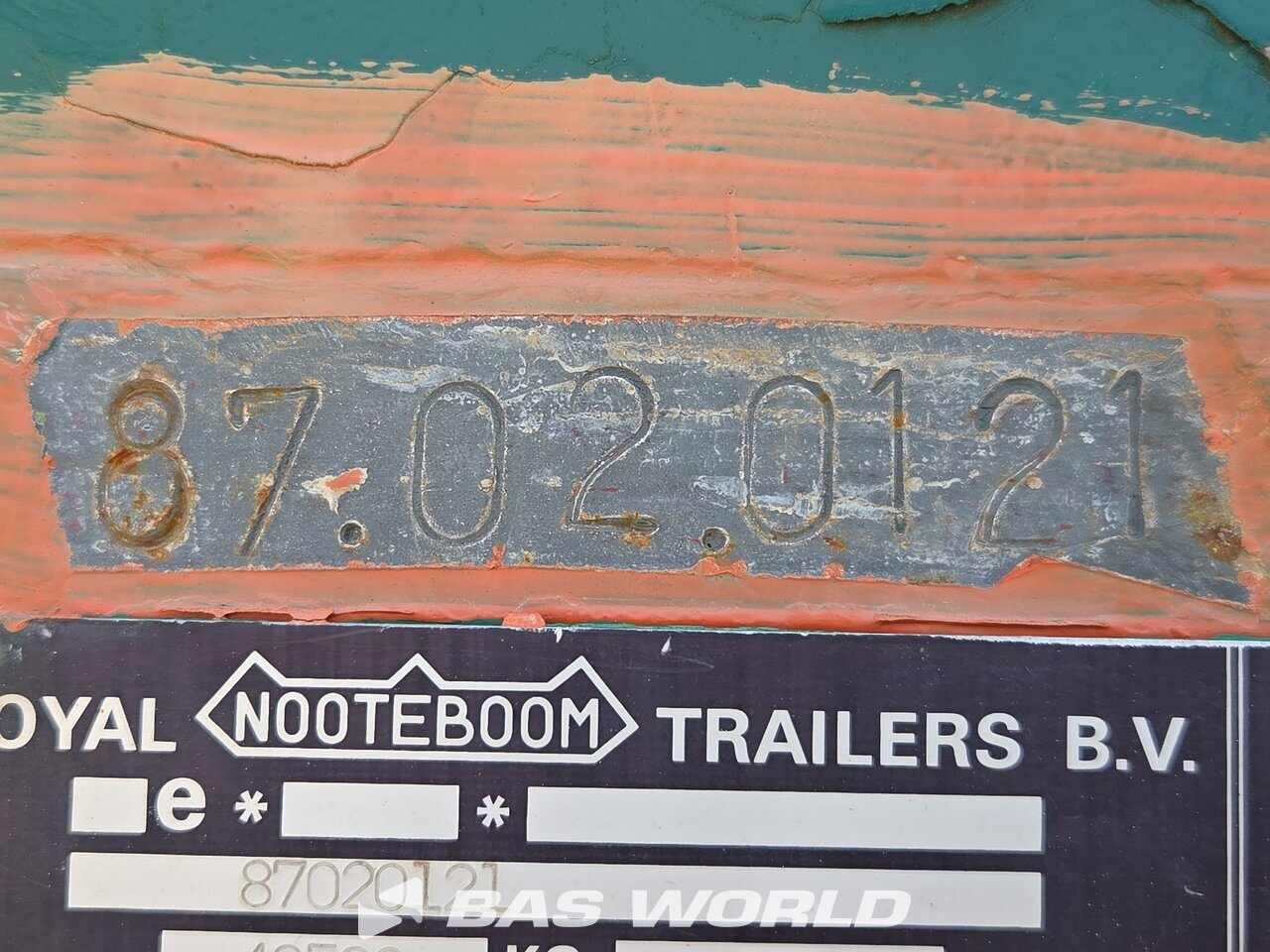 Other : Nooteboom Semi-remorques porte engins
