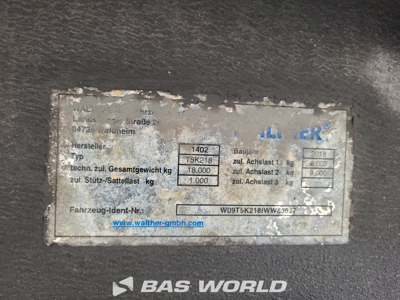 Other : Walther закрытый трейлер
