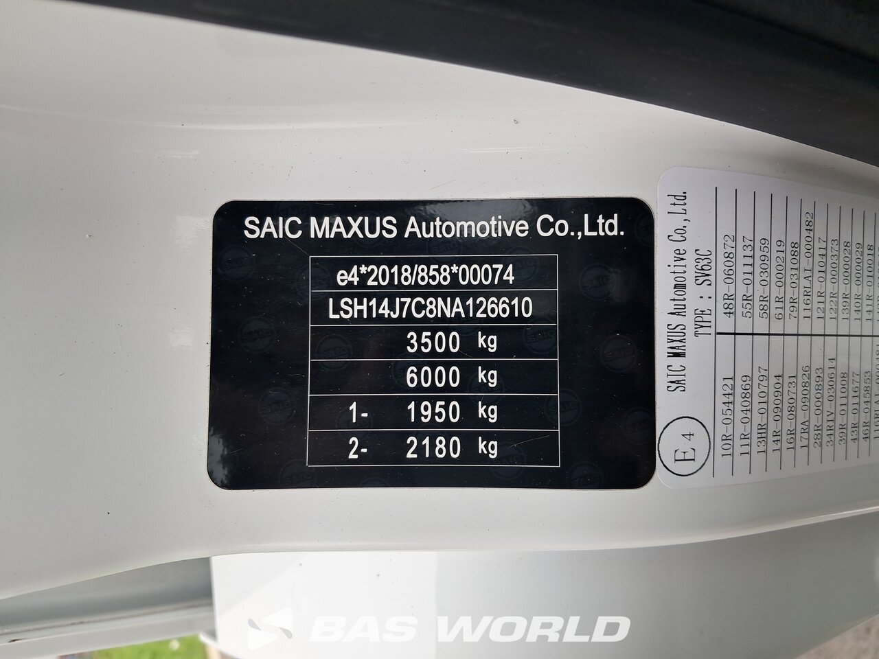 Other : Maxus Deliver 9 Suljettu pakettiauto