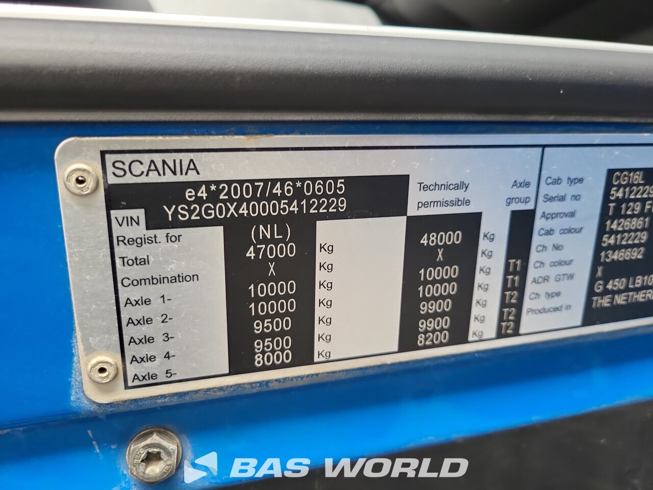 Other : Scania G450 Kipper Lkw