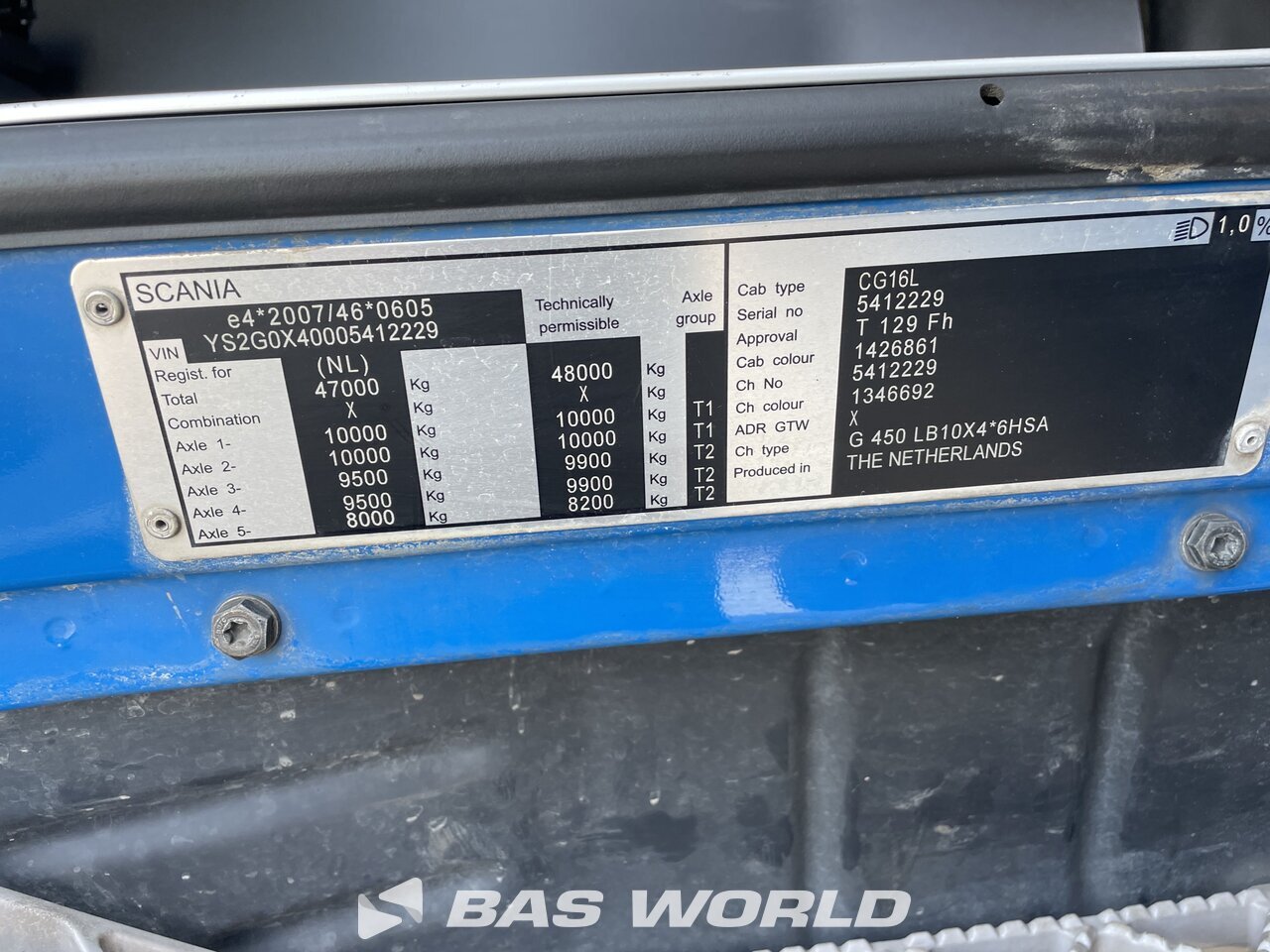 Other : Scania G450 Kipper Lkw