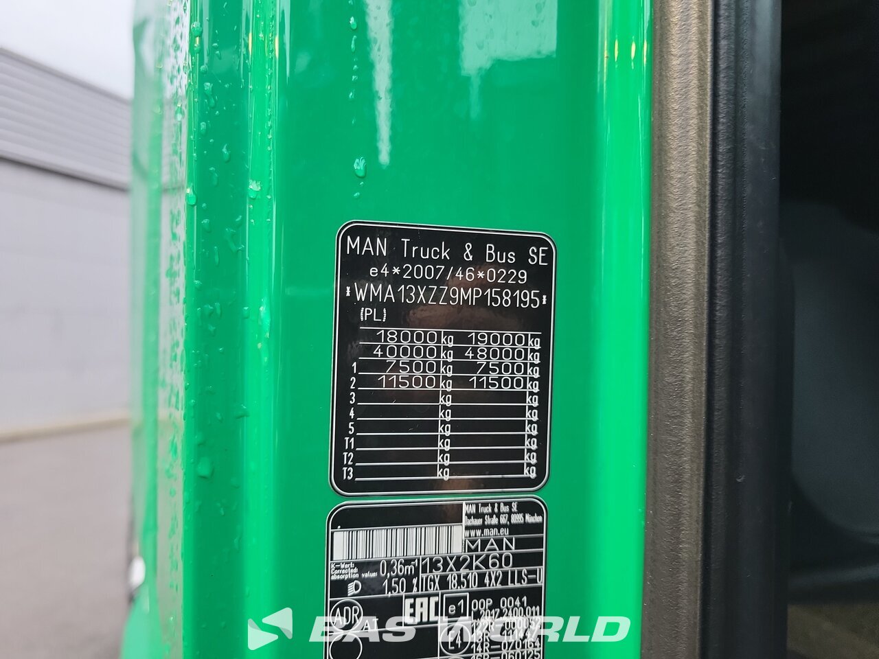 Other : MAN TGX 18.510 Tracteur routier