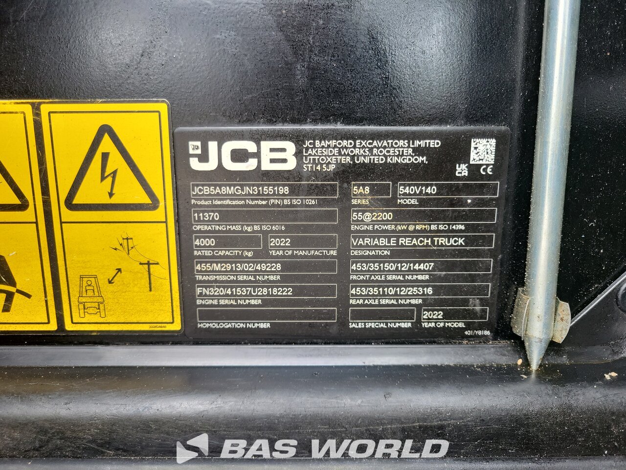 Other : JCB 540-140 Kurottajat