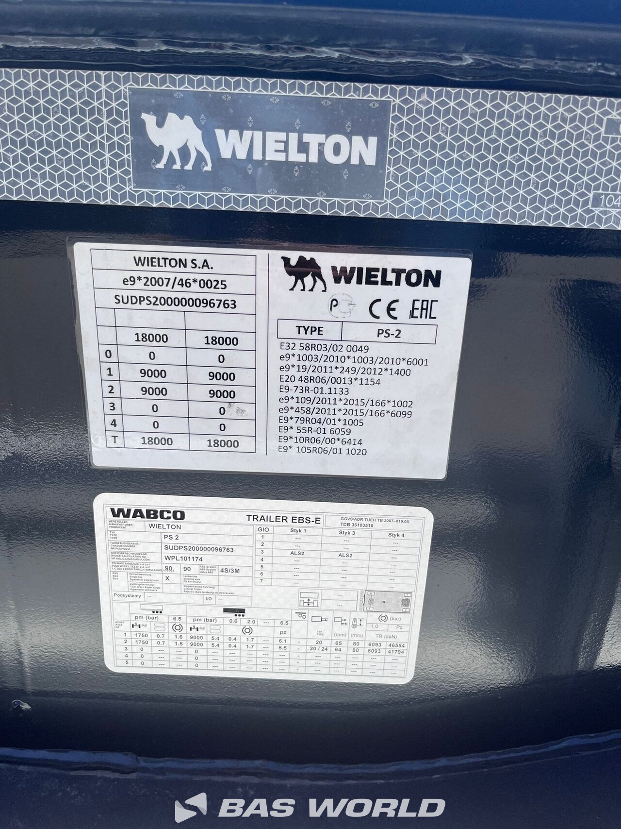 Other : Wielton Containerchassis oplegger