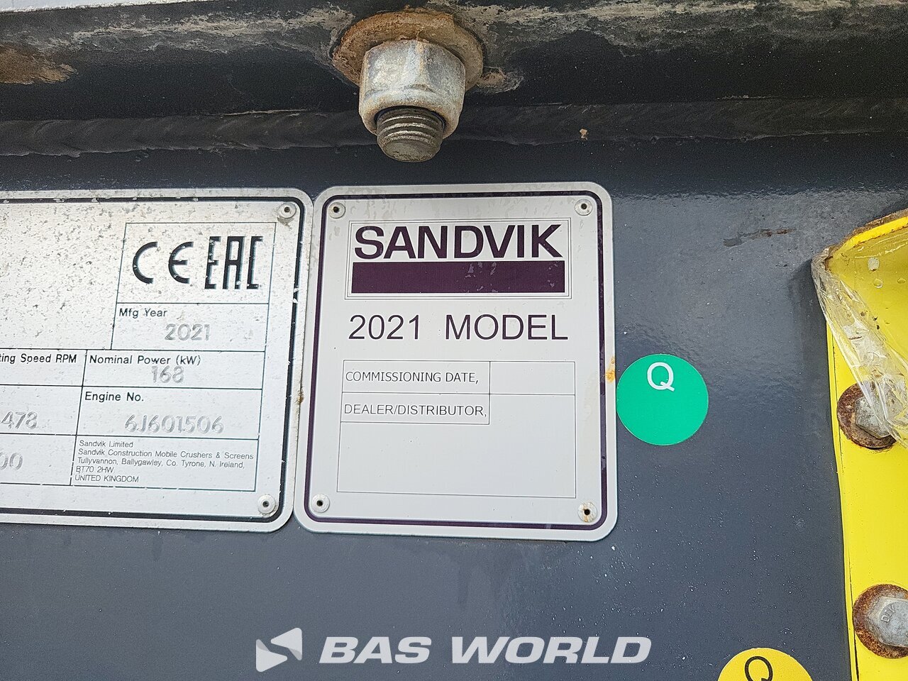 Other : Sandvik QJ241 Murskain