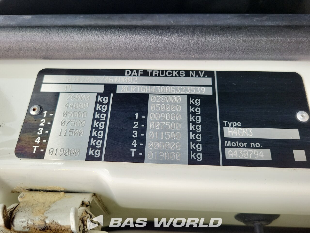 Other : DAF XF 530 وحدات الجر