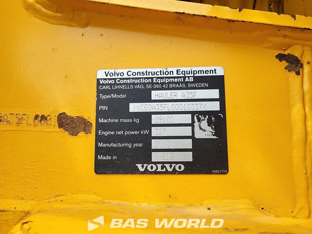 Other : Volvo A35 F قلابة مفصلية