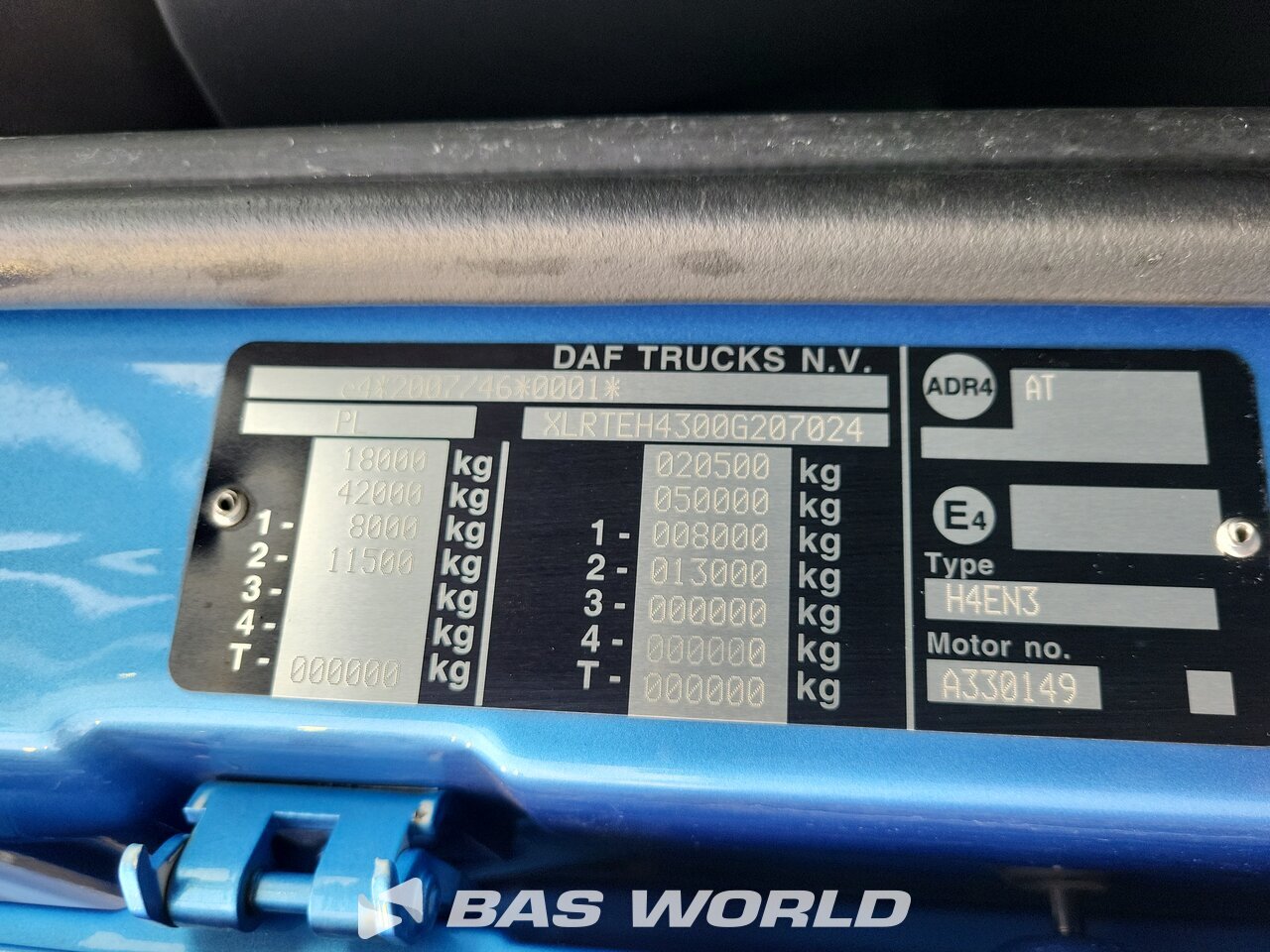 Other : DAF XF 480 Trekker