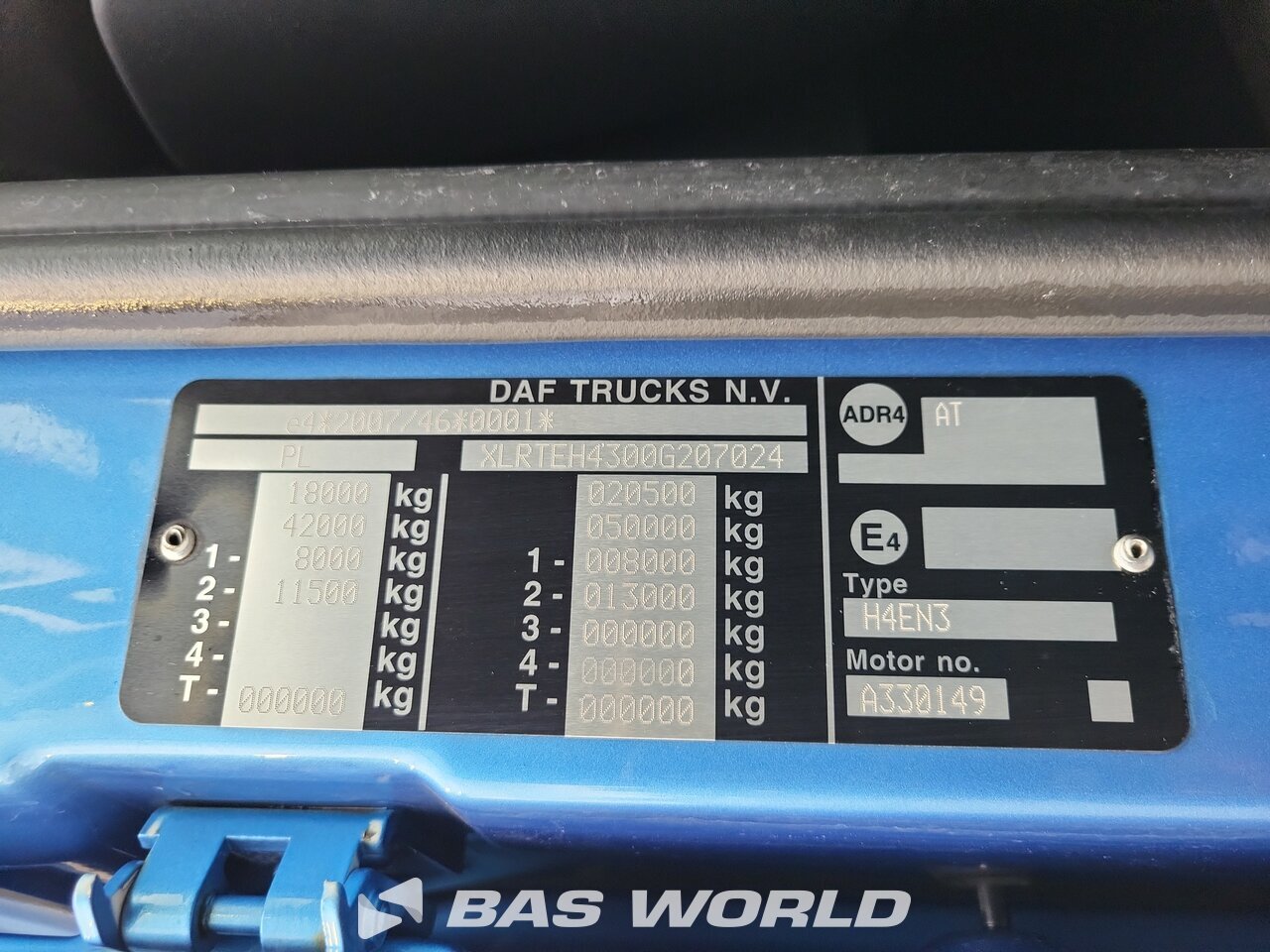 Other : DAF XF 480 Trekker