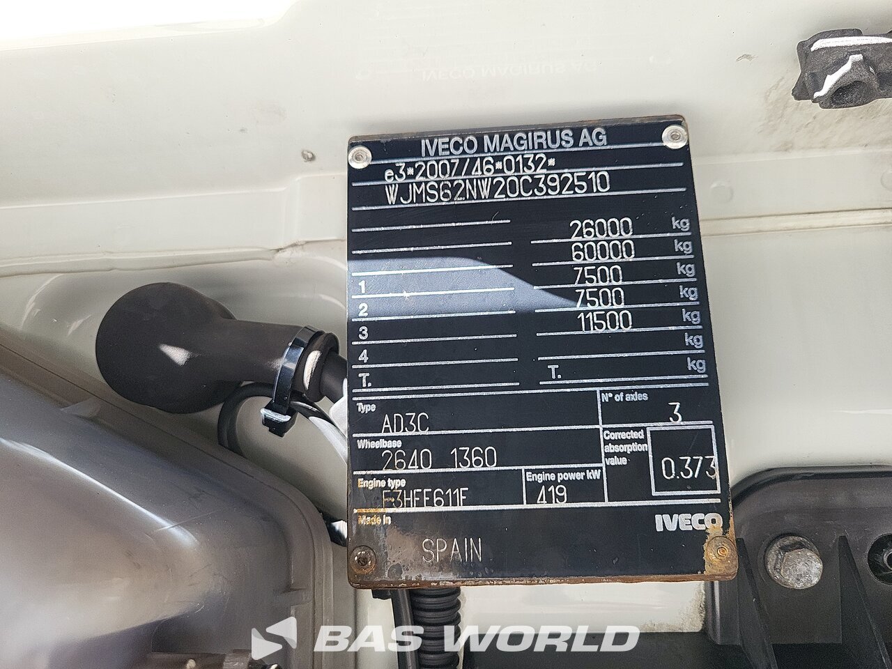 Other : Iveco Stralis 570 وحدات الجر