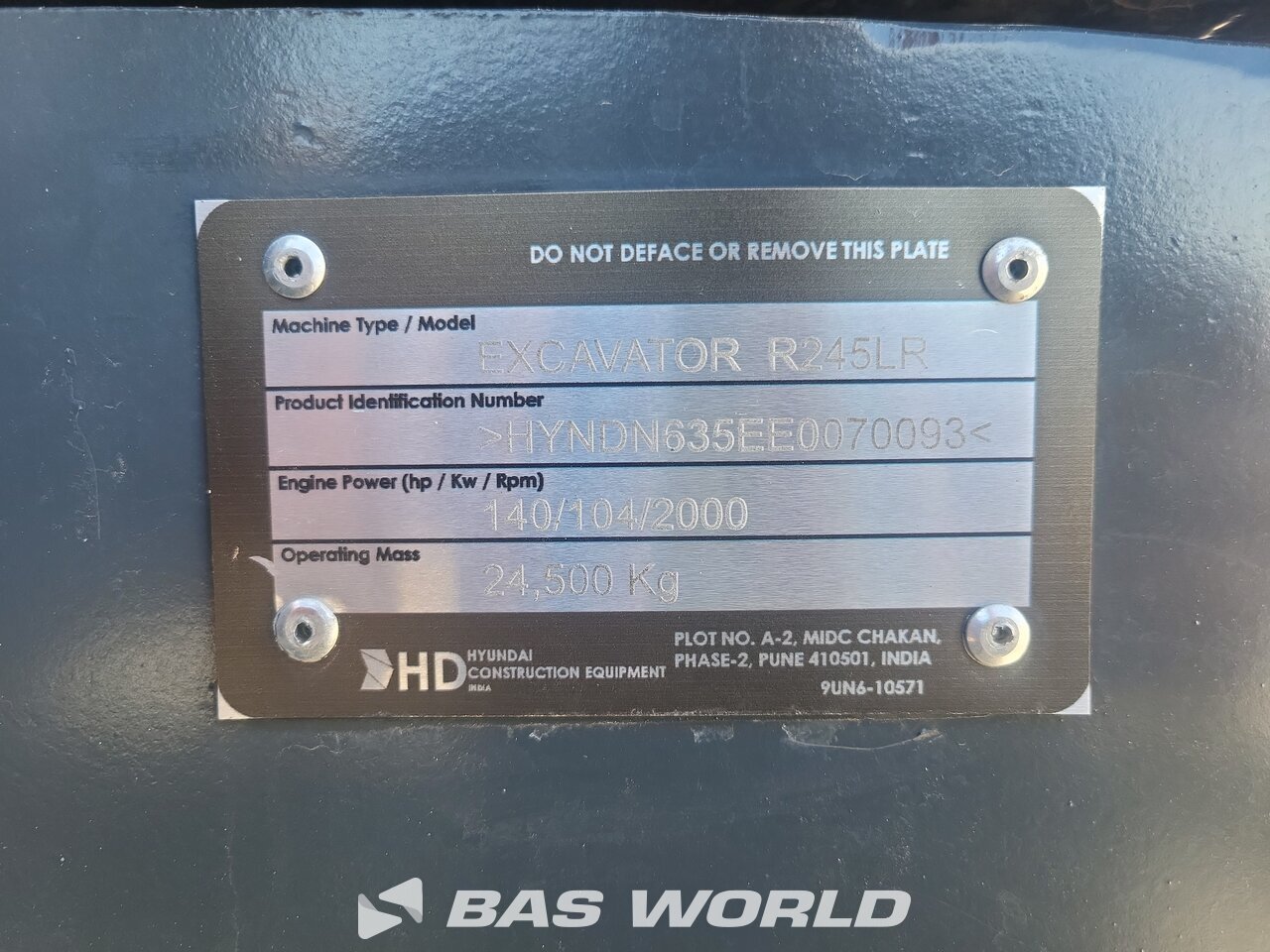 Other : Hyundai R245 LR Crawler excavators