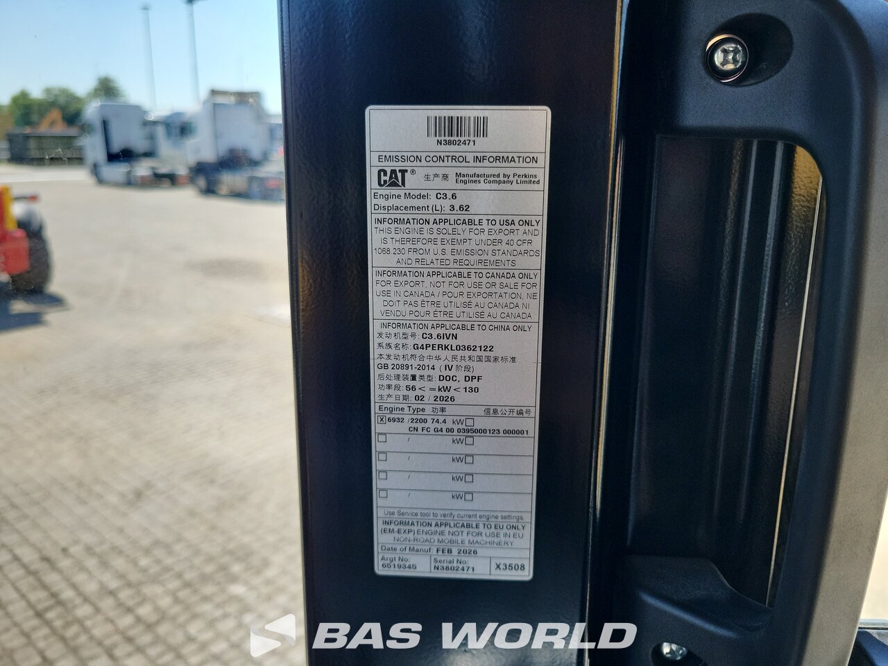 Other : Caterpillar 313 GC Bageri gusjeničari