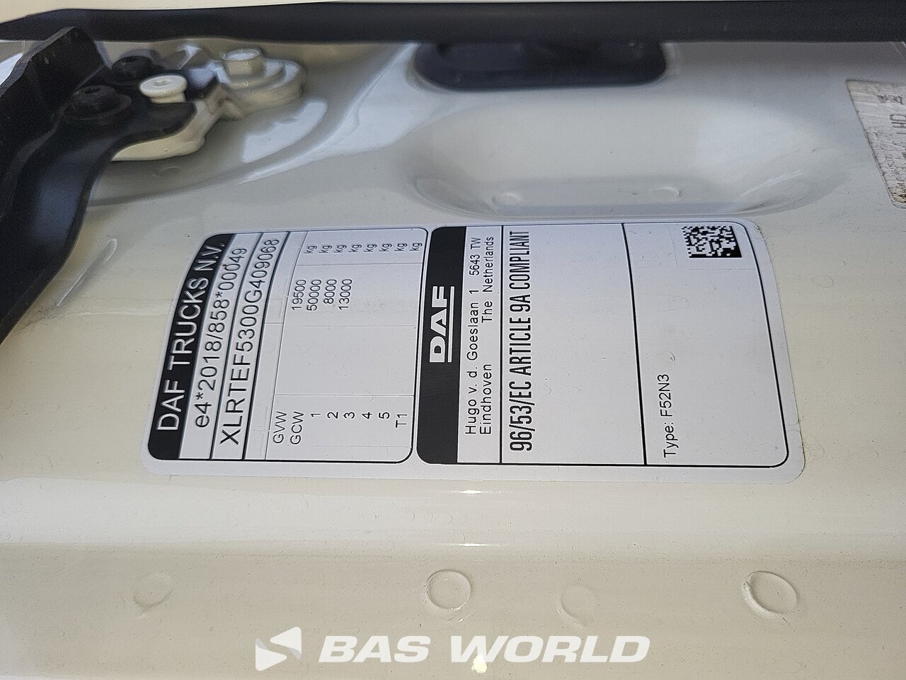 Other : DAF Tractor Unit